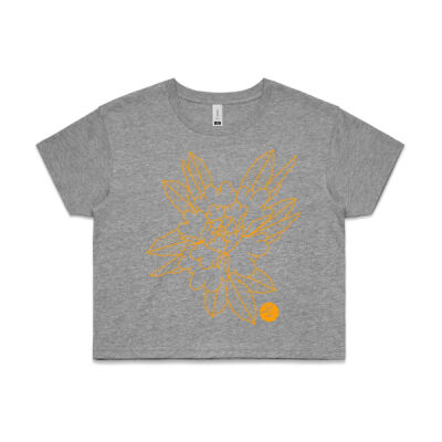 Peony Cropped Tee Thumbnail