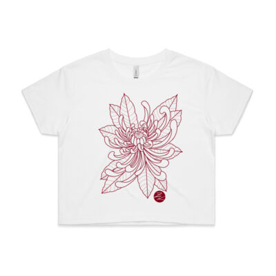 Chrysanthemum Cropped Tee Thumbnail
