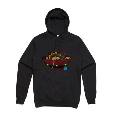 Unisex hoodies snake ramen bowl Thumbnail